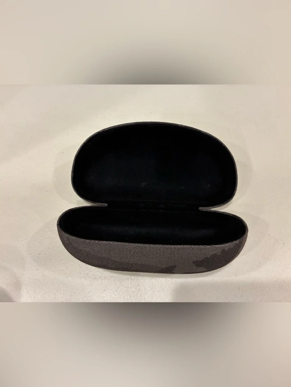 Oakley Eclipse “O” Hard Sunglass Case Black/Gray Camouflage